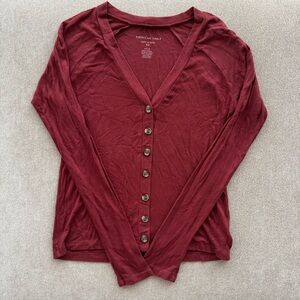 American Eagle Ribbed Top